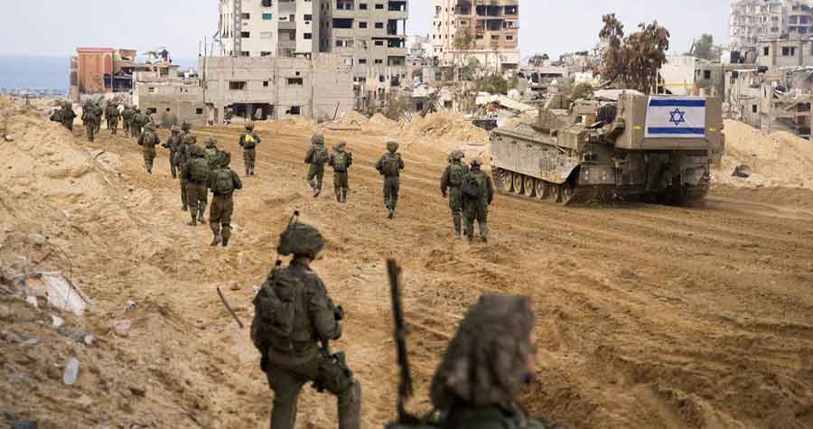 গাজা থেকে সেনা প্রত্যাহার-বোমা হামলা বন্ধে ইসরায়েলের সম্মতি